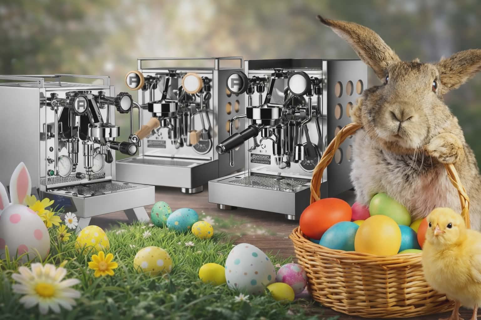Húsvéti Rocket kávégép akció
