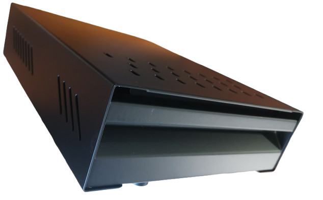 Fekete zacckiütő 350x250x90 mm