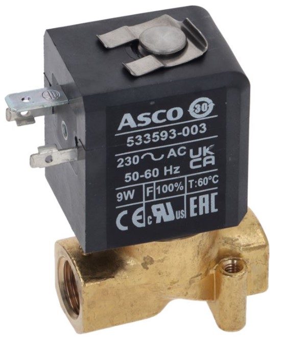 Sirai 2 járatú mágnesszelep 1/4