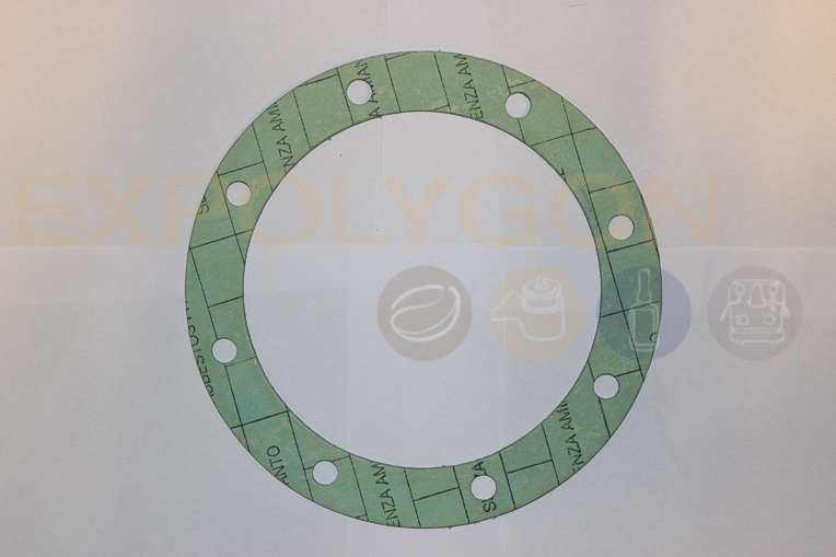 kazántömítés 8 lyuk 170x135x2 mm