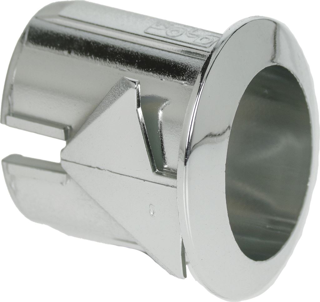 Króm színű gomb borítás 17x13mm 