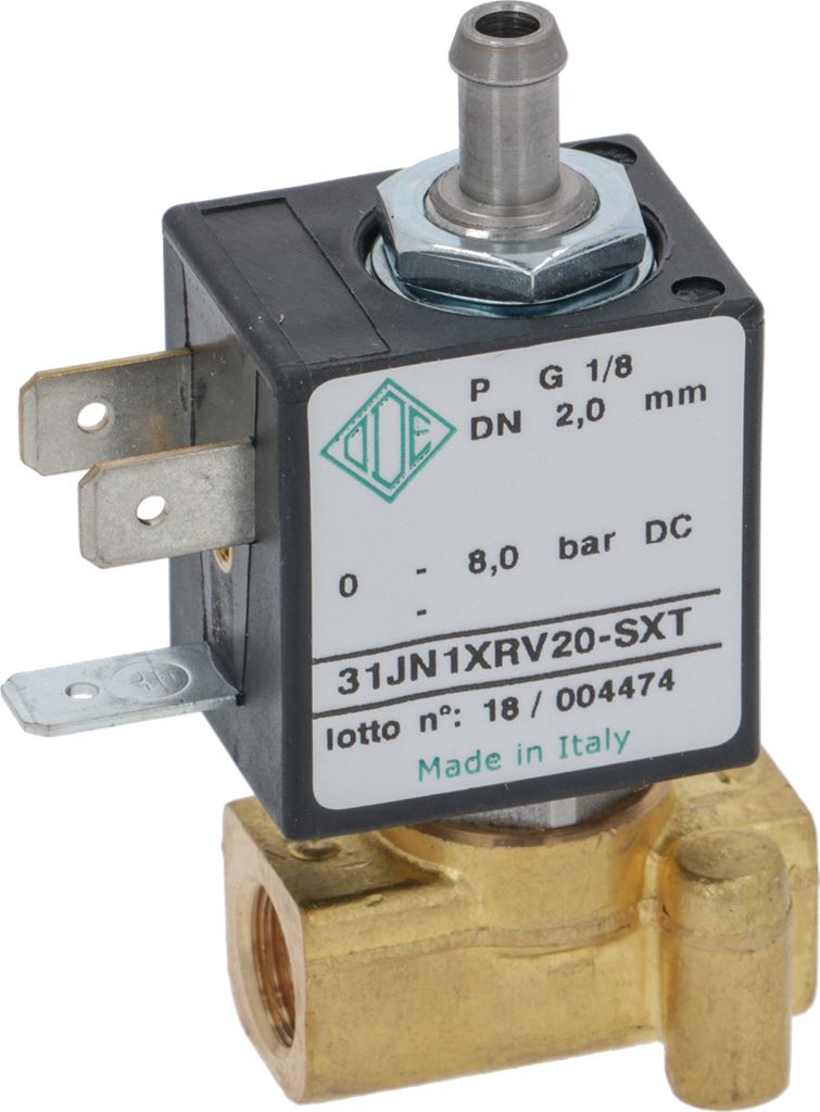 ODE mágnesszelep 3-járatú ø 1/8