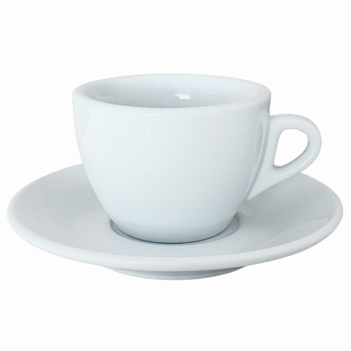 N.P cappuccino csésze+tányér 145ml fehér