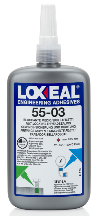 Loxeal 55-03 250 ml - Univerzális csavarbiztosító, tömítő