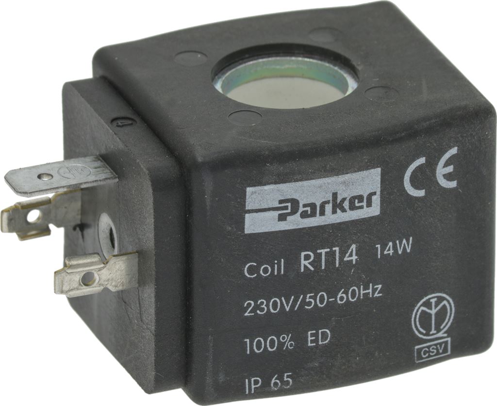 Mágnestekercs PARKER RT14 220V 14W 