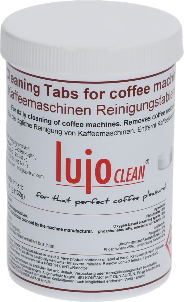 LUJO kávégéptisztító tabletta 120x1,1 g