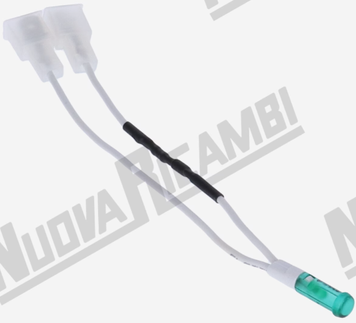 Ellenőrzőlámpa zöld 230V 