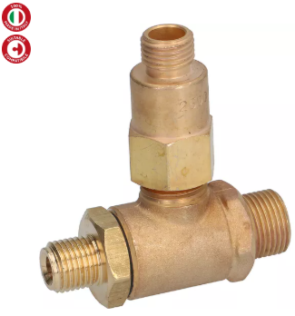 visszacsapó és tágulási szelep 3/8 x 1/4 T 