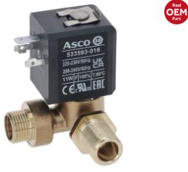 Gyári mágnesszelep 230v 90°