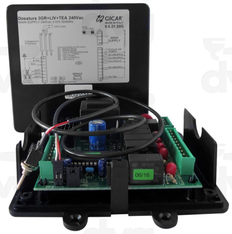 Astoria központi elektronika 1-2-3 gr 230V